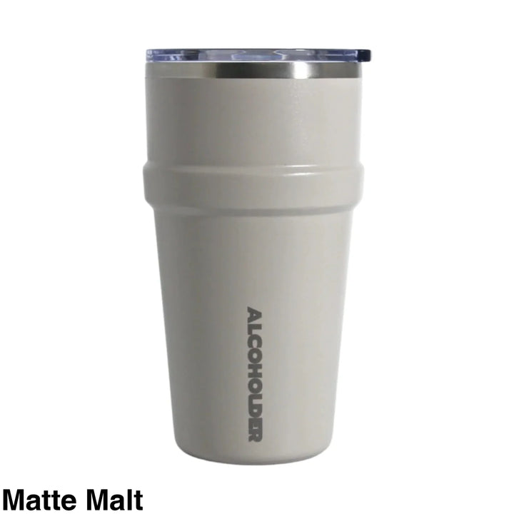 Alcoholder Stax Stackable Insulated Tumbler 475Ml Matte Malt