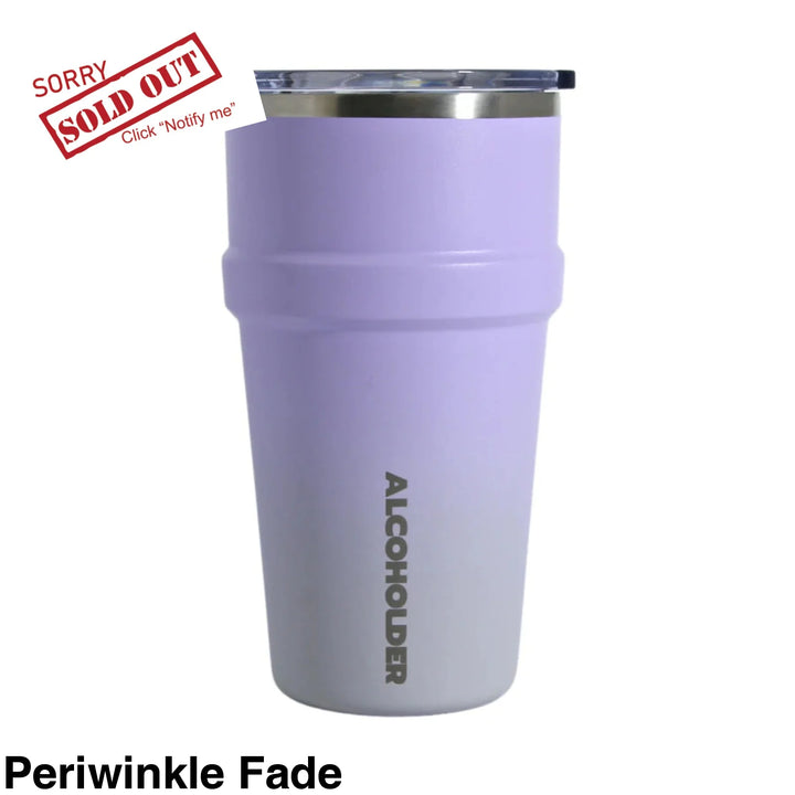 Alcoholder Stax Stackable Insulated Tumbler 475Ml Periwinkle Fade