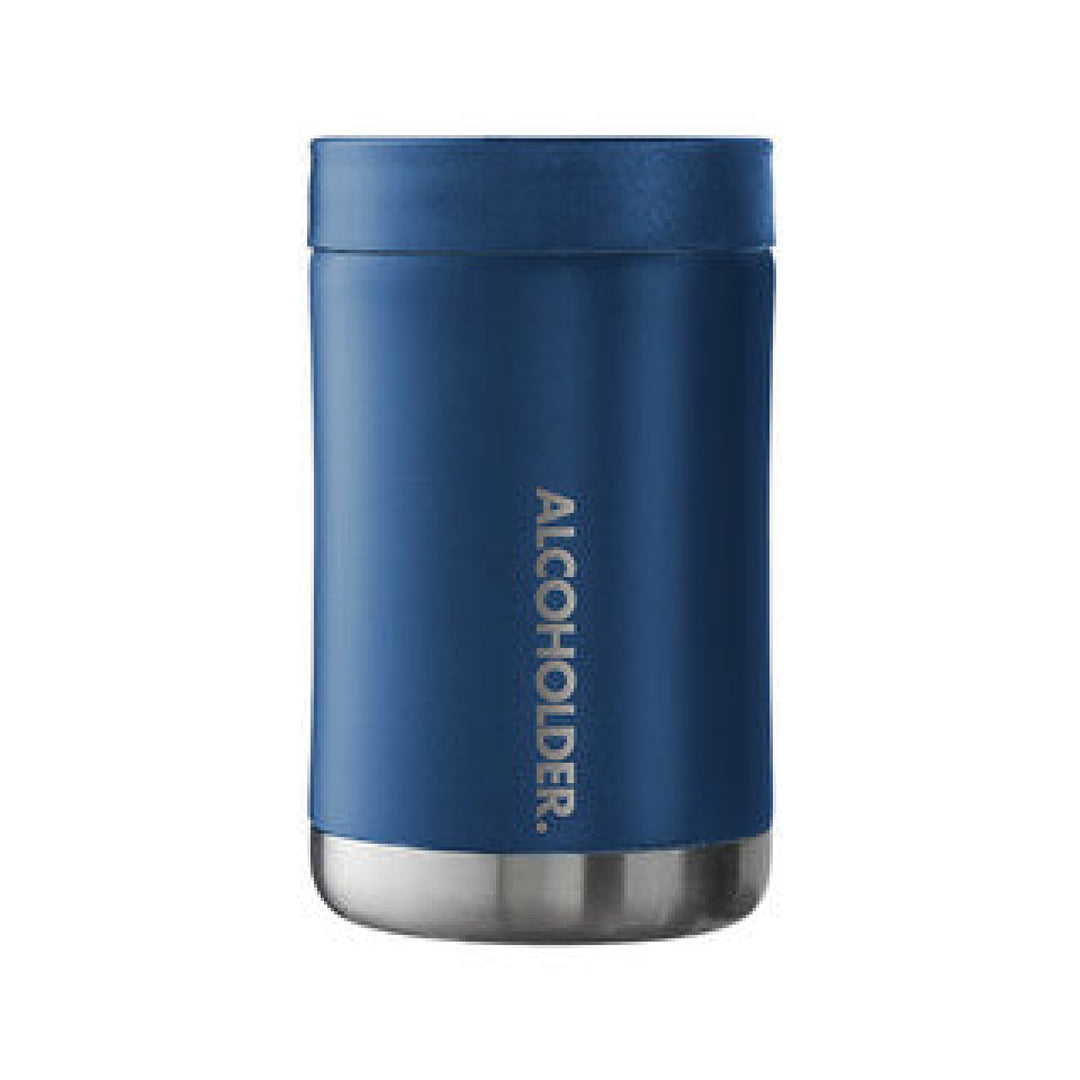 Alcoholder Stubzero Can & Bottle Stubby Cooler Storm Blue