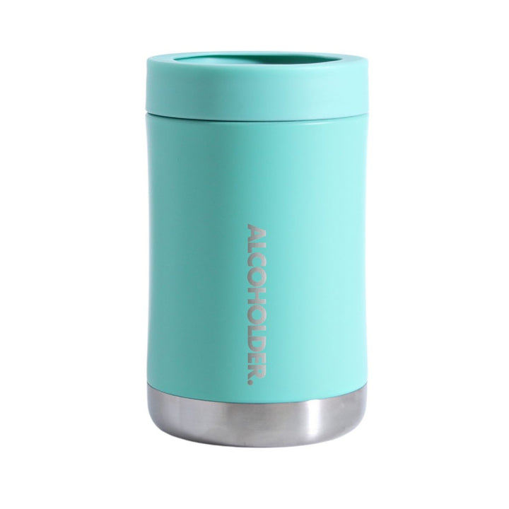 Alcoholder Stubzero Can & Bottle Stubby Cooler Matte Seafoam Green