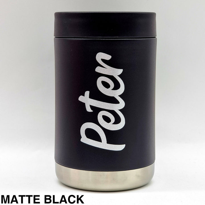 Alcoholder Stubzero Can & Bottle Stubby Cooler Matte Black