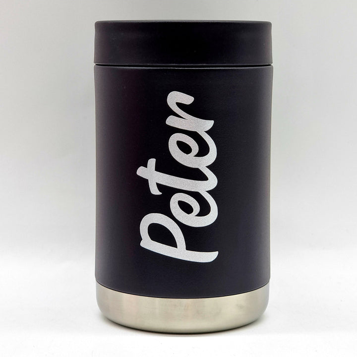 Alcoholder Stubzero Can & Bottle Stubby Cooler Matte Black
