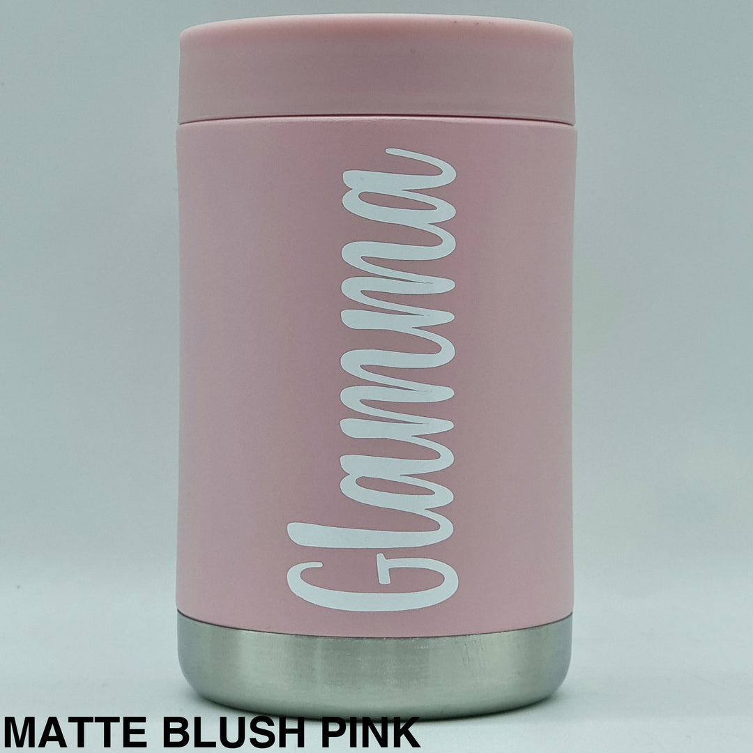 Alcoholder Stubzero Can & Bottle Stubby Cooler Matte Blush Pink