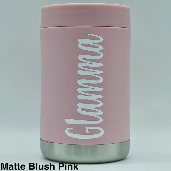 Alcoholder Stubzero Can & Bottle Stubby Cooler Matte Blush Pink