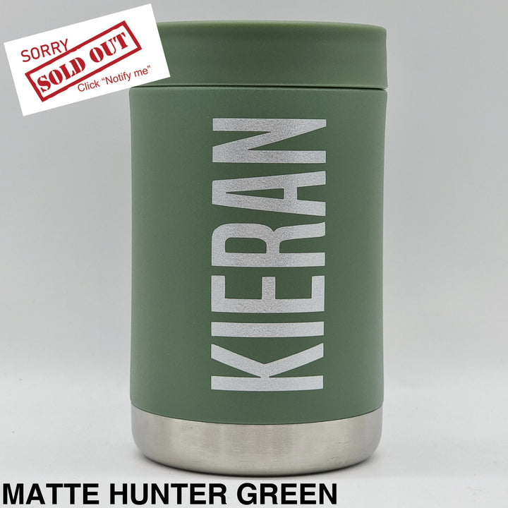 Alcoholder Stubzero Can & Bottle Stubby Cooler Matte Hunter Green