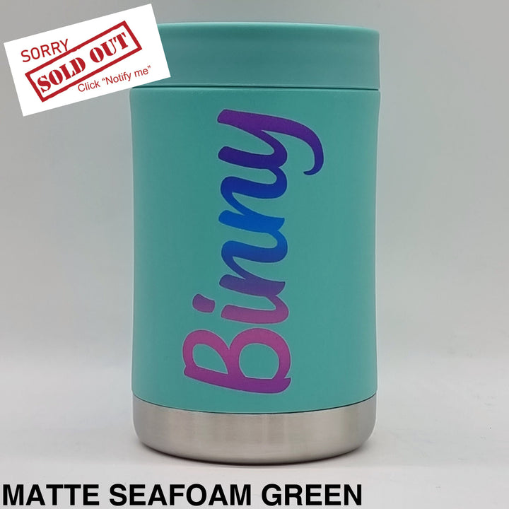 Alcoholder Stubzero Can & Bottle Stubby Cooler Matte Seafoam Green