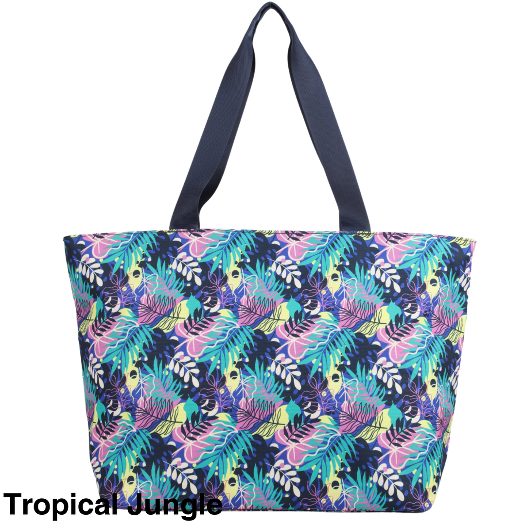 Alimasy Everyday Tote Bag *Preorder Due Approx 1/12/22* Tropical Jungle