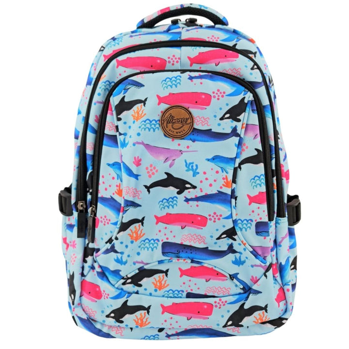 Alimasy School Backpack Underwater Creatures