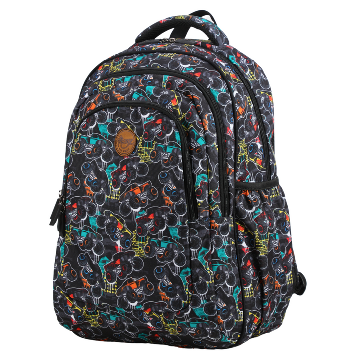 Alimasy School Backpack - Large Monster Truck