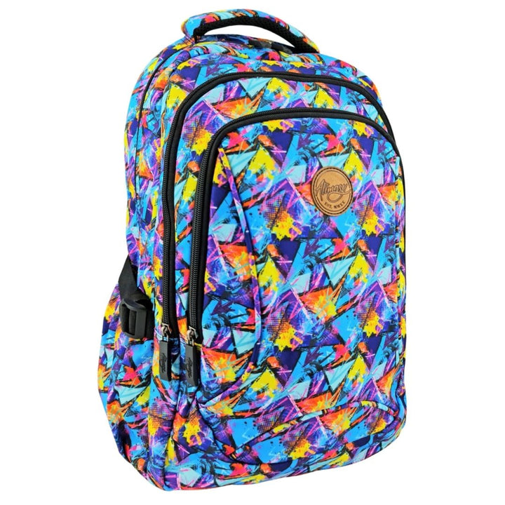 Alimasy School Backpack Abstract