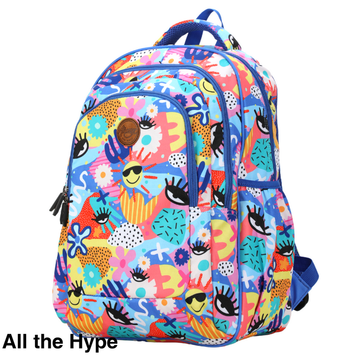 Alimasy School Backpack LARGE Tazmyrtle Designs