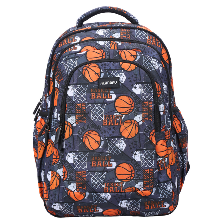 Alimasy School Backpack - Large Basketball