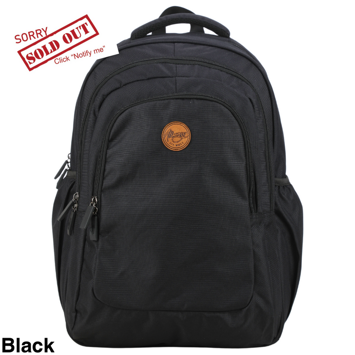 Alimasy School Backpack - Large Black