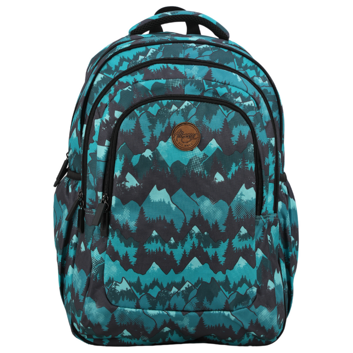 Alimasy School Backpack - Large Camo Mountains