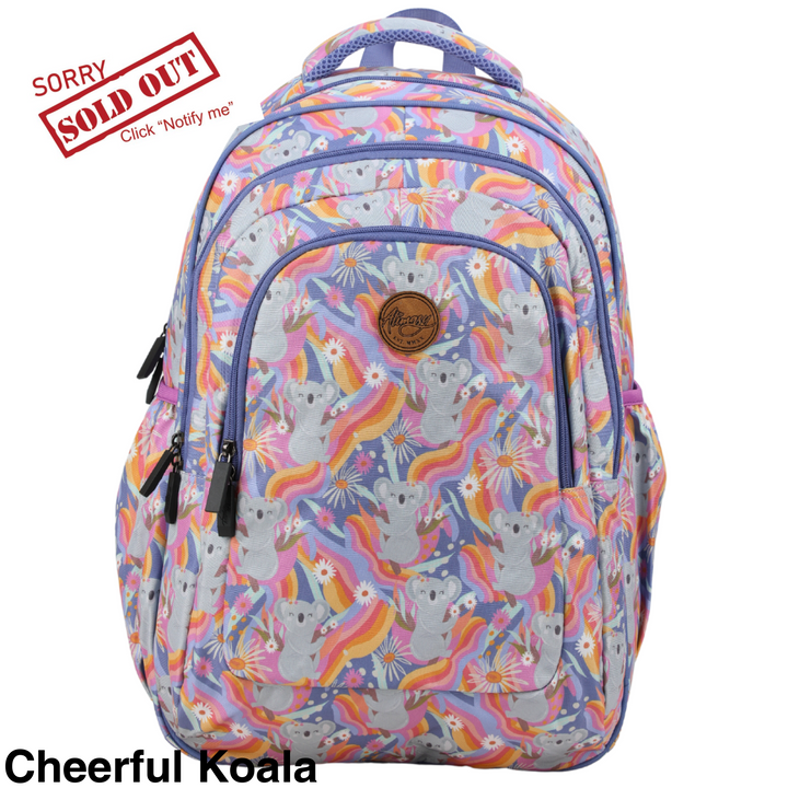 Alimasy School Backpack - Large Cheerful Koala