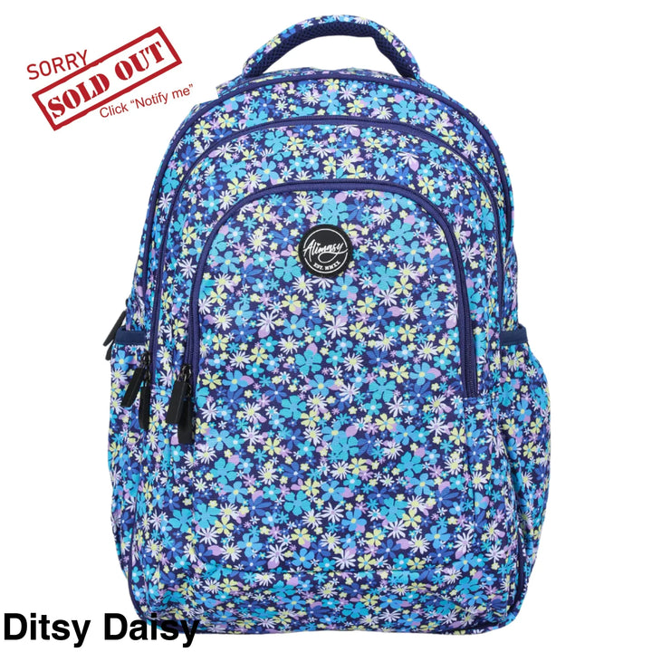 Alimasy School Backpack - Large Ditsy Daisy