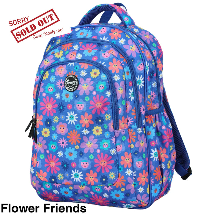 Alimasy School Backpack - Large Flower Friends