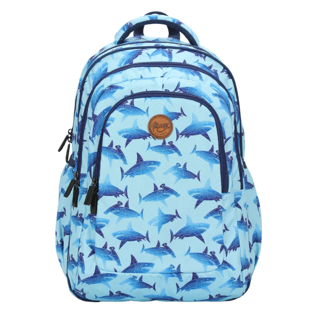 Alimasy School Backpack - Large Robot Shark