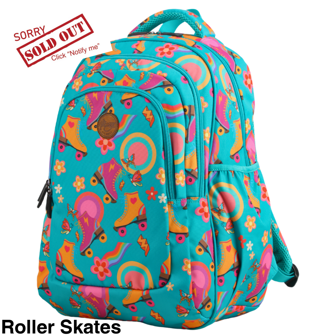 Alimasy School Backpack - Large Roller Skates