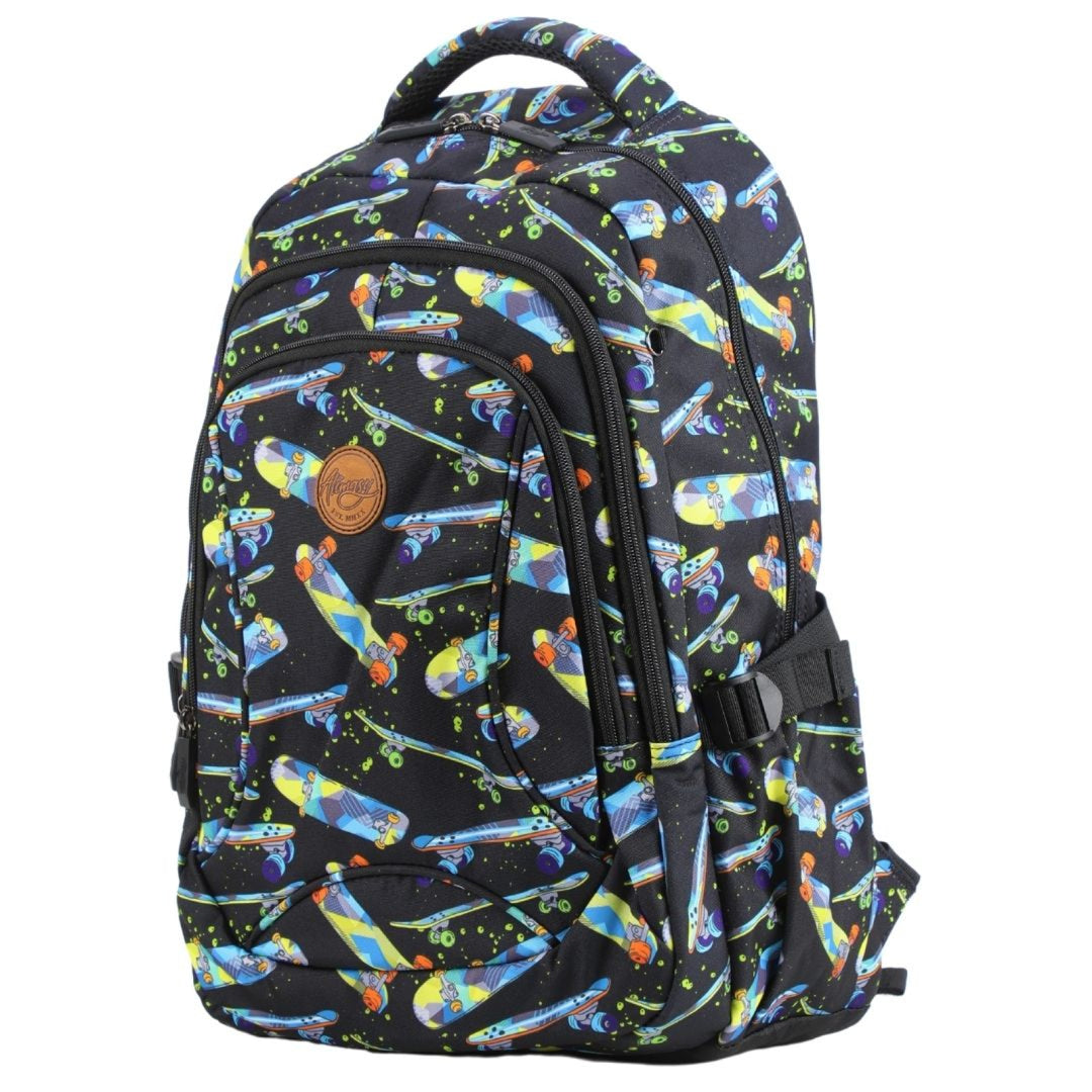 Alimasy School Backpack Skateboard