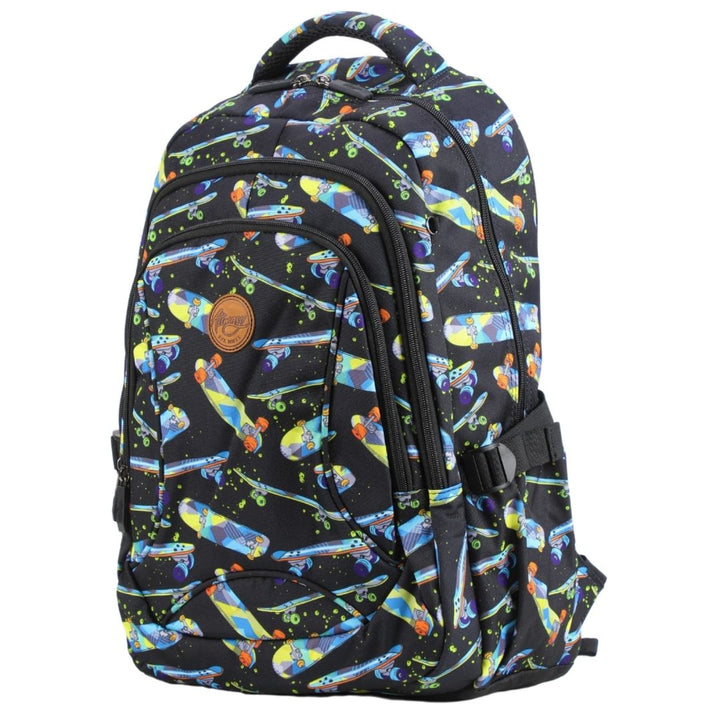 Alimasy School Backpack Skateboard