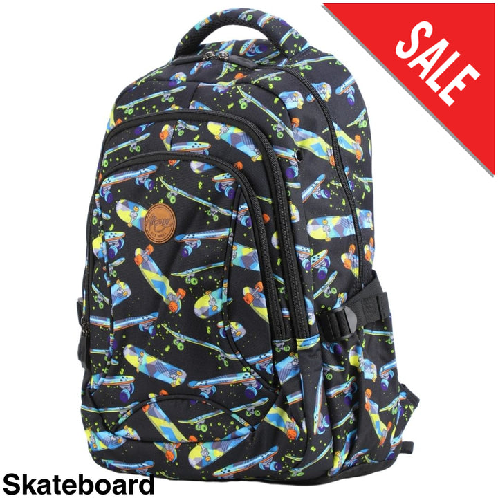 Alimasy School Backpack Skateboard