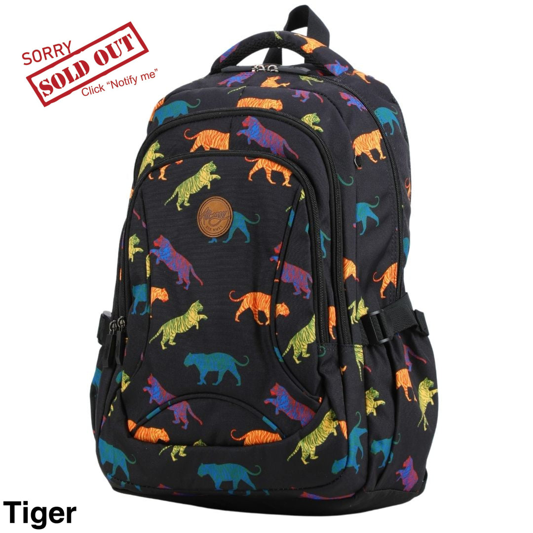 Alimasy School Backpack Tiger