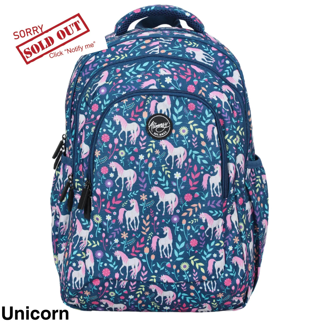 Alimasy School Backpack - Large Unicorn