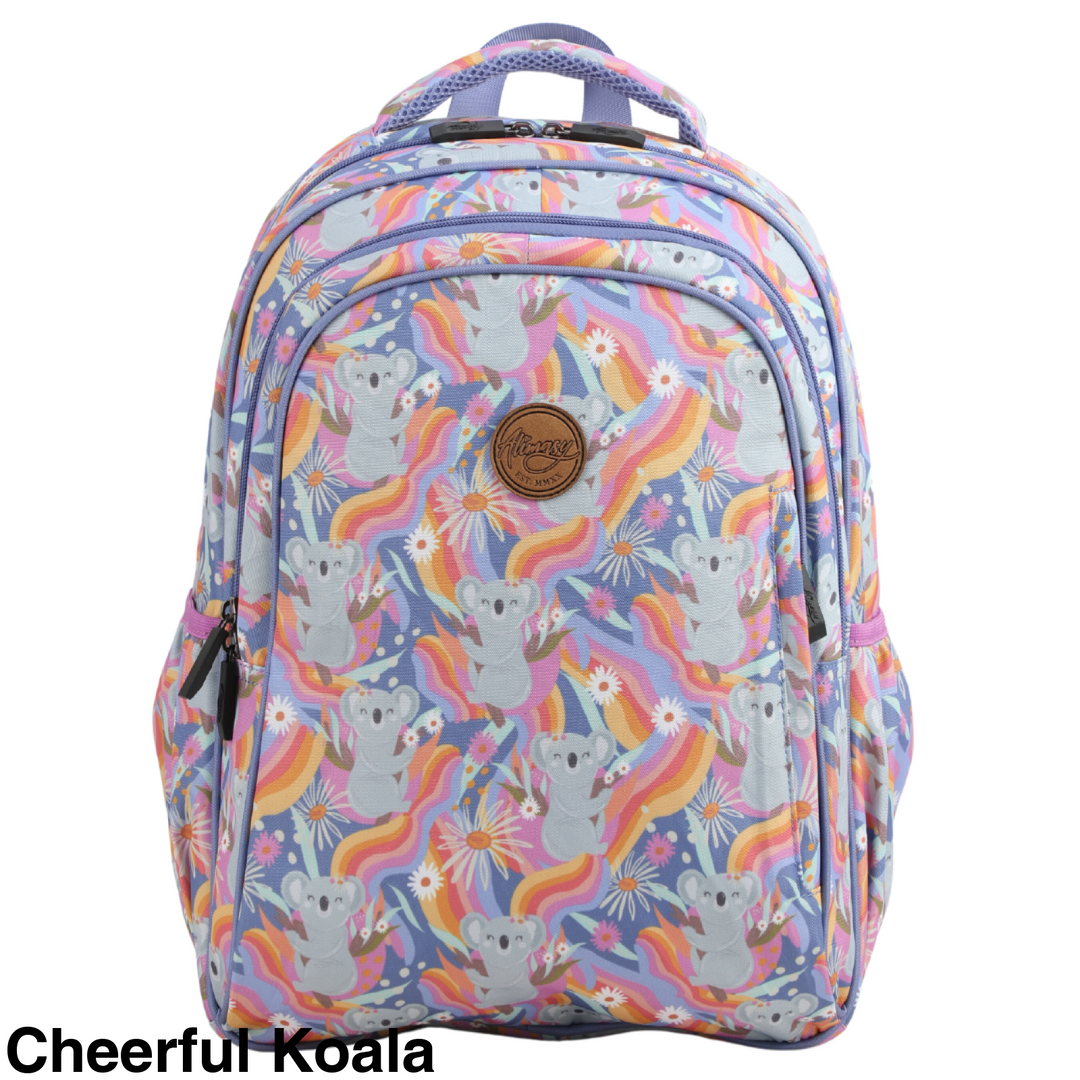 Alimasy School Backpack - Midsize Cheerful Koala