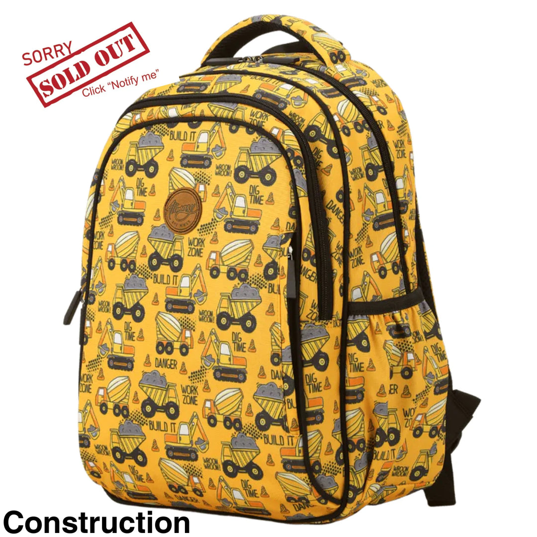 Alimasy School Backpack - Midsize Construction