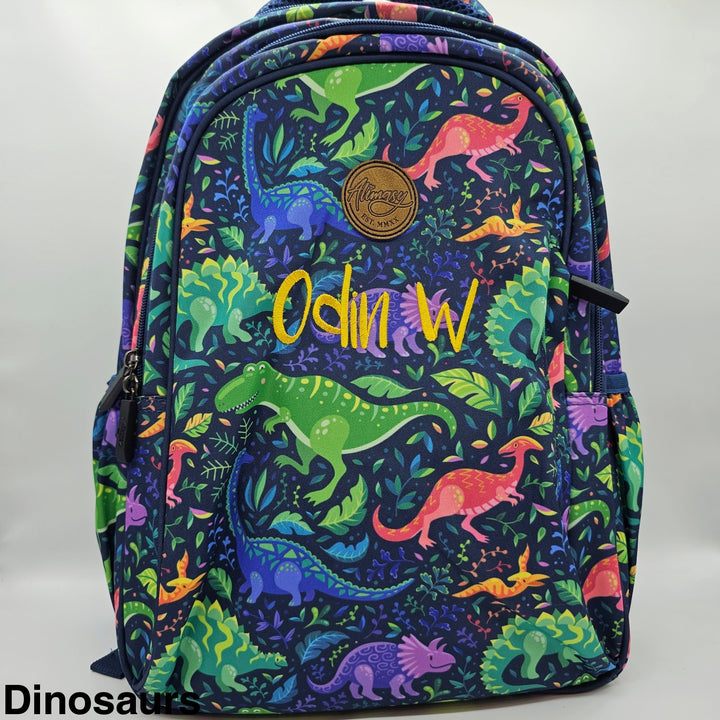 Alimasy School Backpack - Midsize Dinosaurs