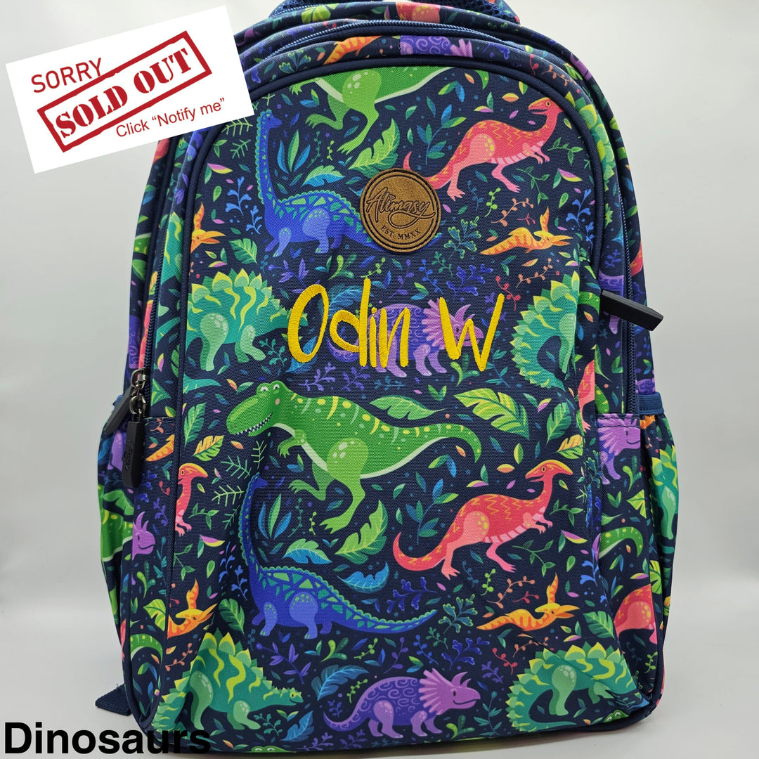 Alimasy School Backpack - Midsize Dinosaurs