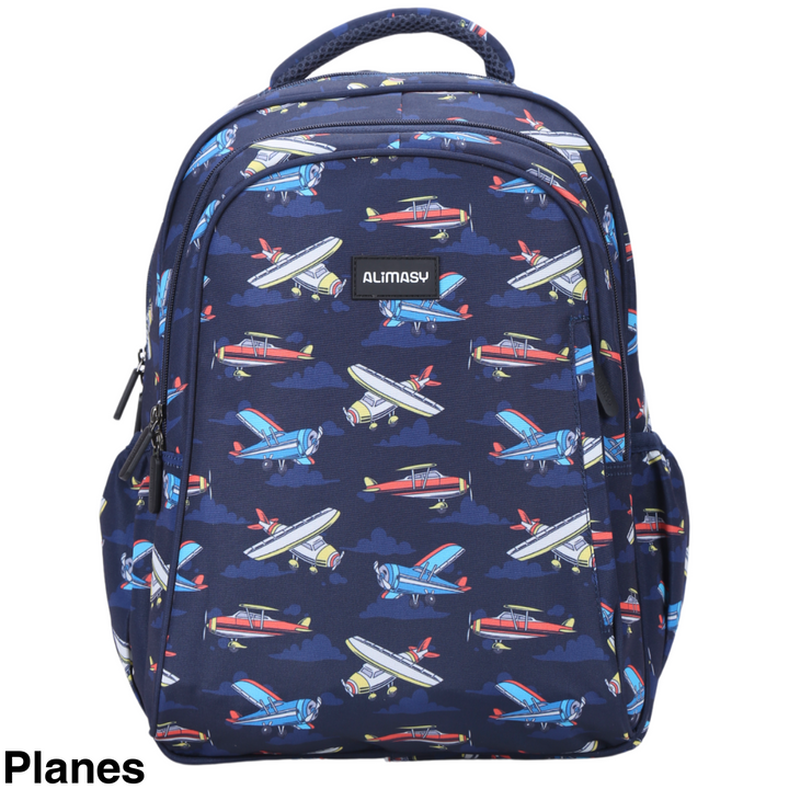 Alimasy School Backpack - Midsize Planes