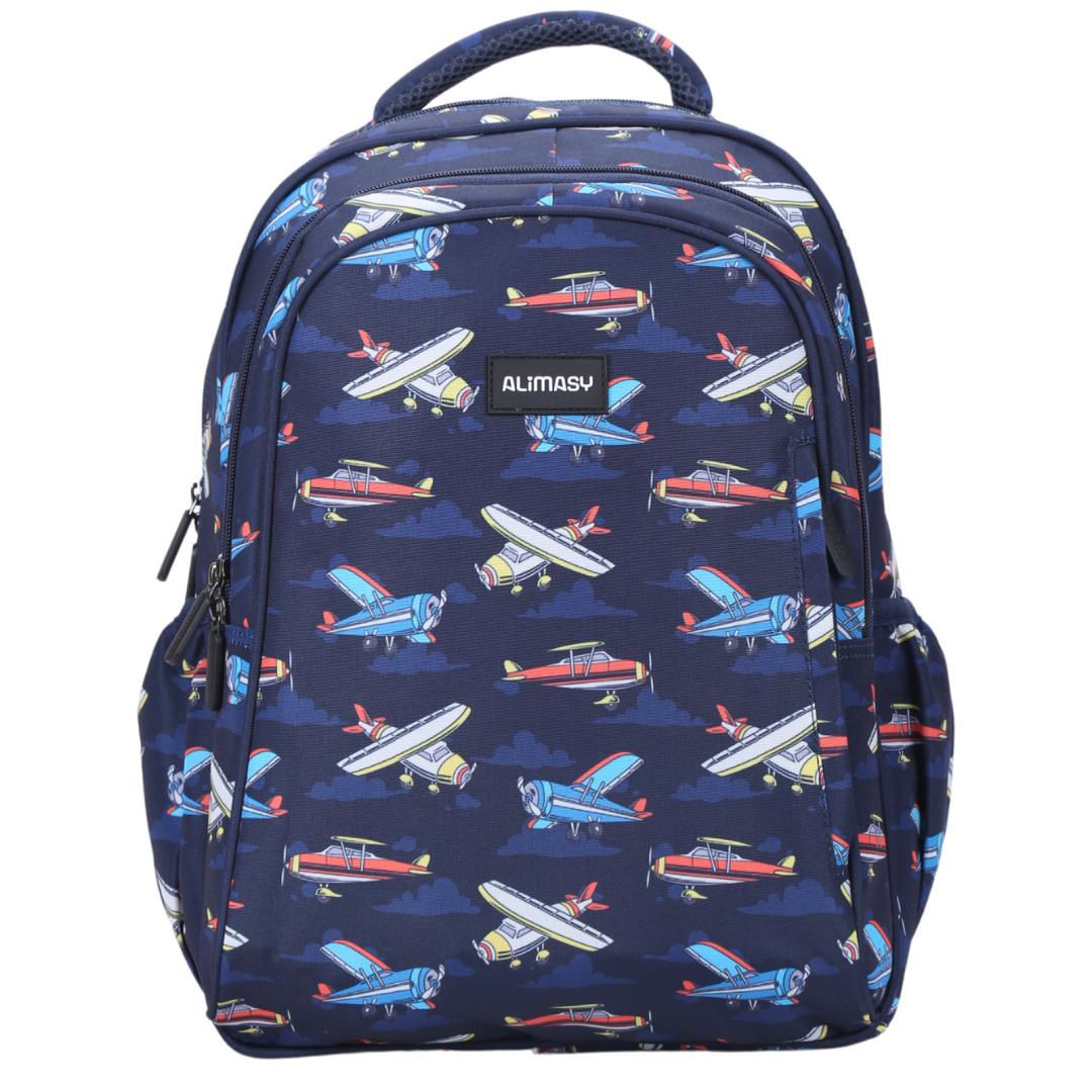 Alimasy School Backpack - Midsize Planes