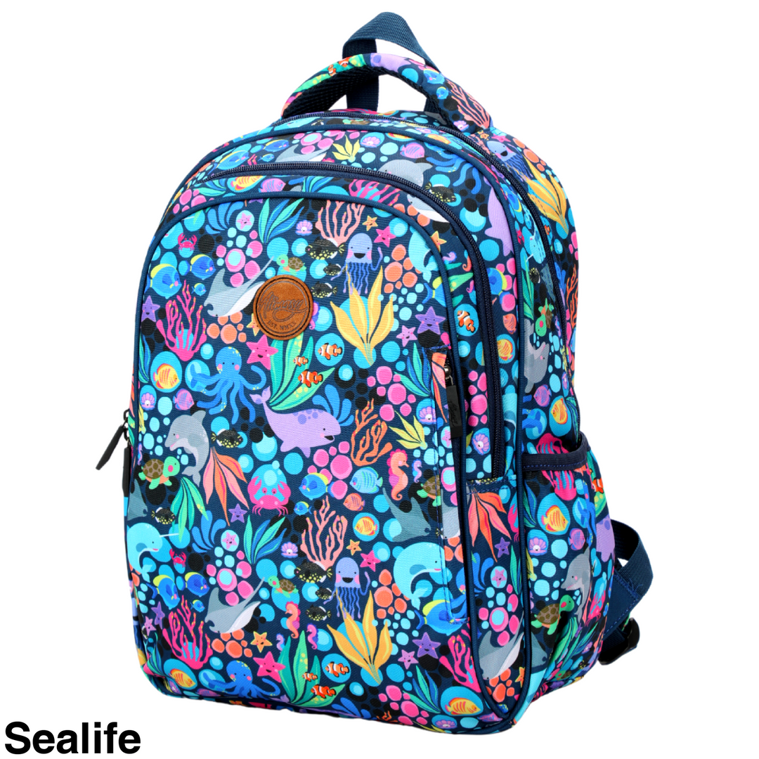 Alimasy School Backpack - Midsize Sealife