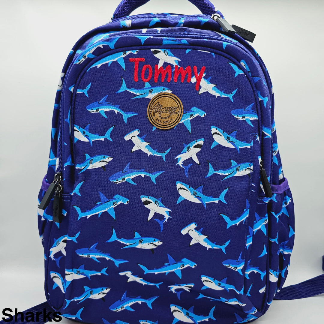 Alimasy School Backpack - Midsize Sharks