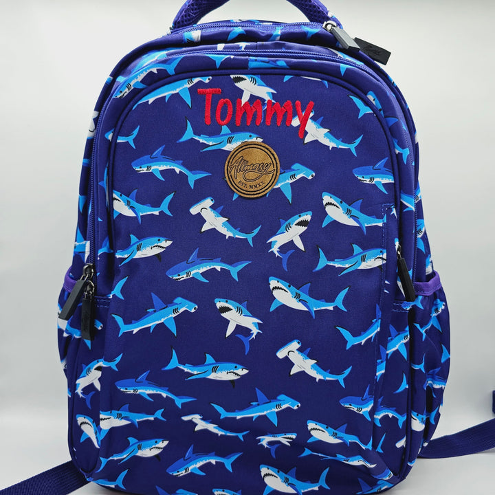 Alimasy School Backpack - Midsize Sharks