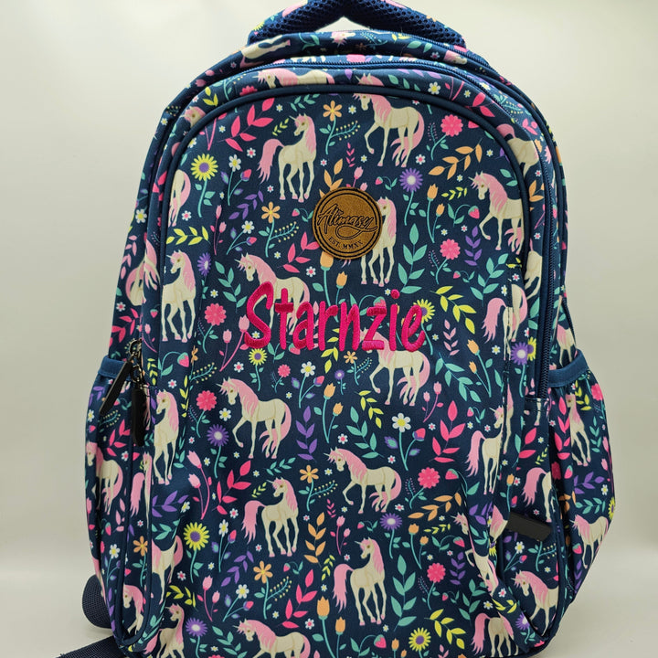 Alimasy School Backpack - Midsize Unicorns