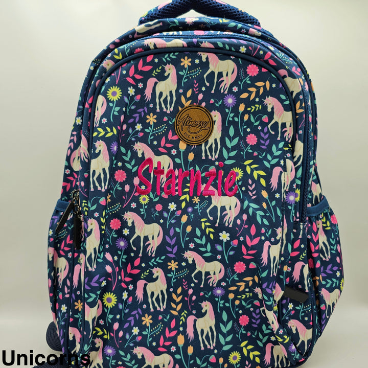 Alimasy School Backpack - Midsize Unicorns