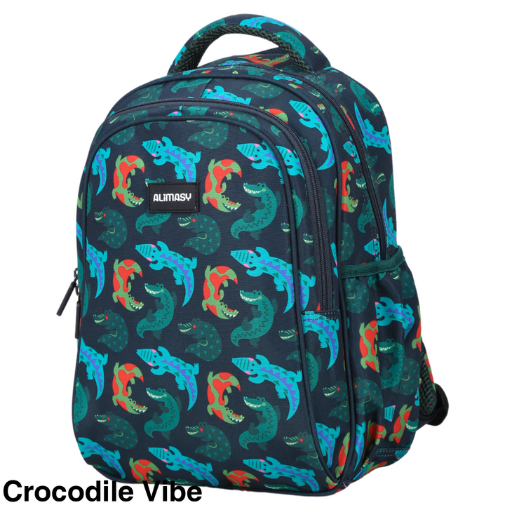 Alimasy Toddler/Kids Backpack - Small Crocodile Vibe