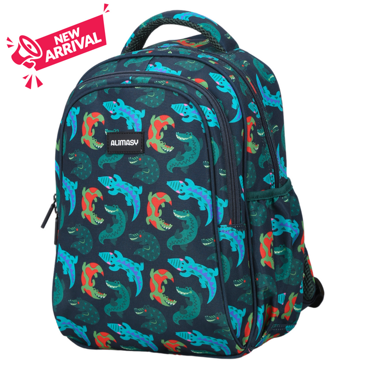 Alimasy Toddler/Kids Backpack - Small Crocodile Vibe