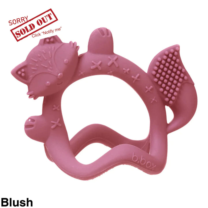 B.box Wrist Teether Blush