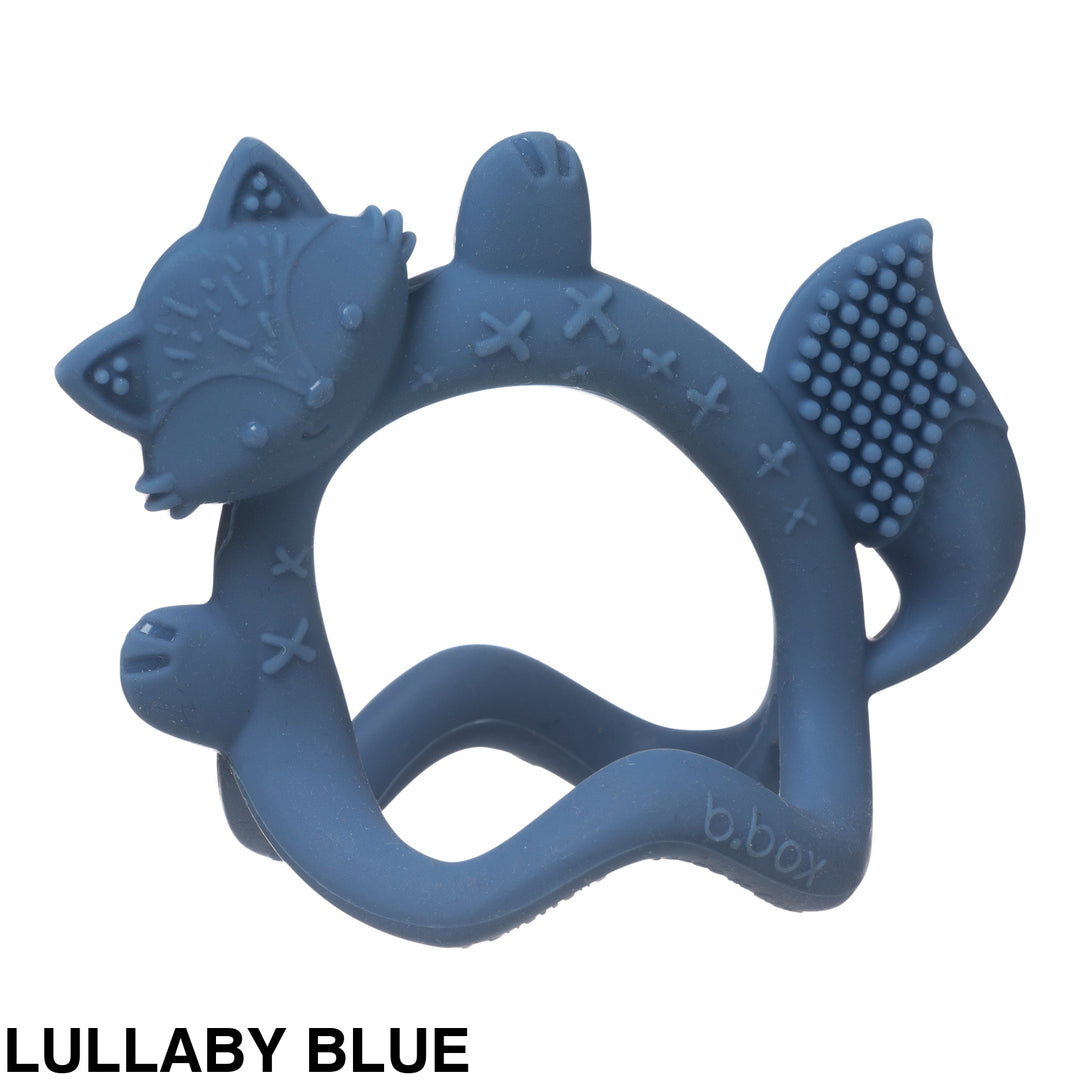 B.box Wrist Teether Lullaby Blue