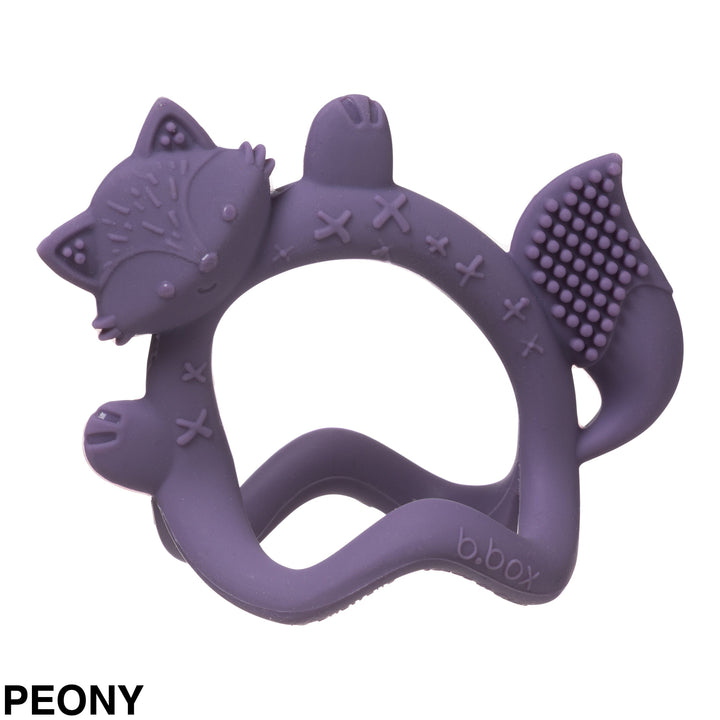 B.box Wrist Teether Peony