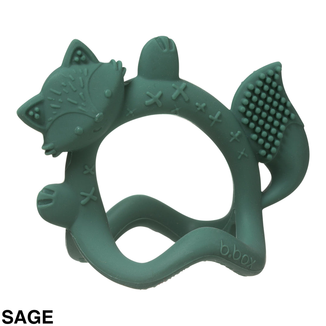 B.box Wrist Teether Sage