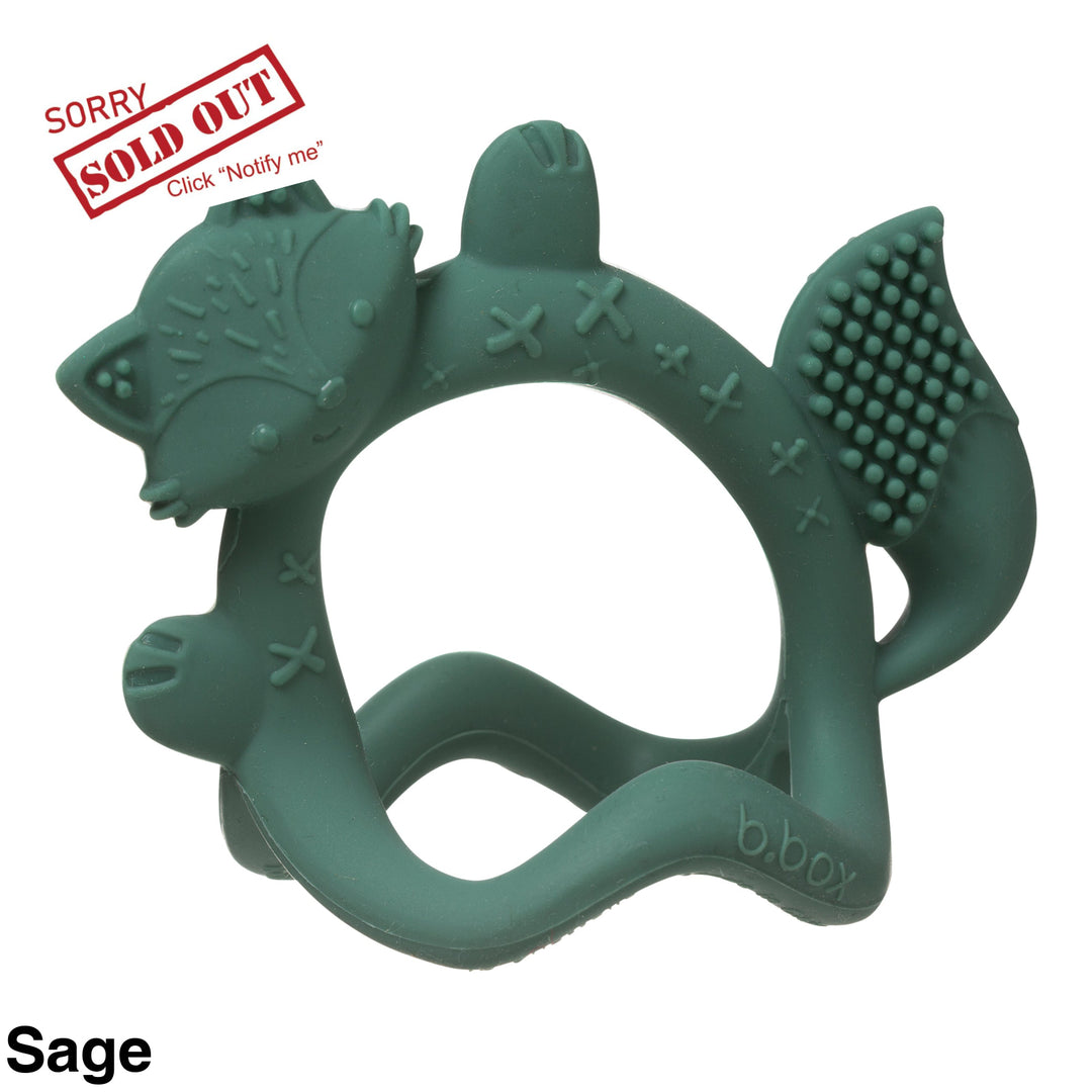 B.box Wrist Teether Sage