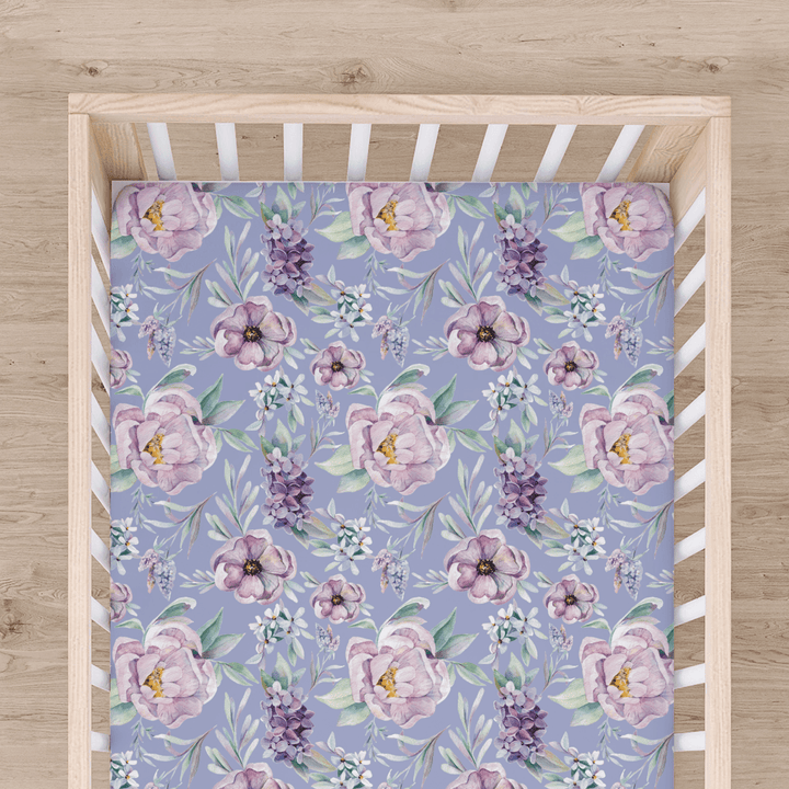 Bamboo Cot Sheet - Assorted Bloom Wraps