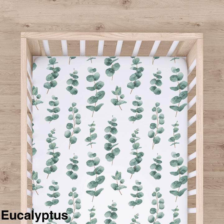 Bamboo Cot Sheet - Assorted Eucalyptus Wraps