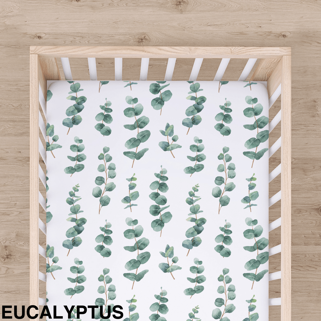 Bamboo Cot Sheet - Assorted Eucalyptus Wraps