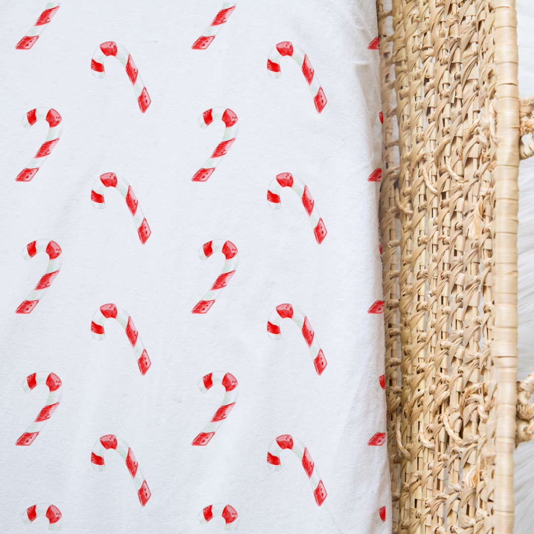 Bamboo Jersey Fitted Bassinet/ Change Mat Cover - Assorted Wraps
